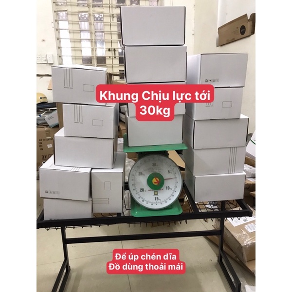 Kệ Chén Đa Năng INOX NANO ĐEN Dài 85cm - Khung Rời - Nội Thất Ngọc Thịnh