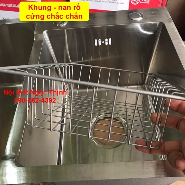 Kệ Rổ Đa Năng RĐN-01 Màu Trắng Kiểu NAN LƯỚI Gác Bồn Rửa Chén - Nội ...